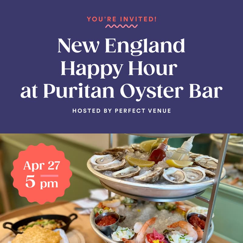 Cover Image for New England Hospitality Happy Hour!