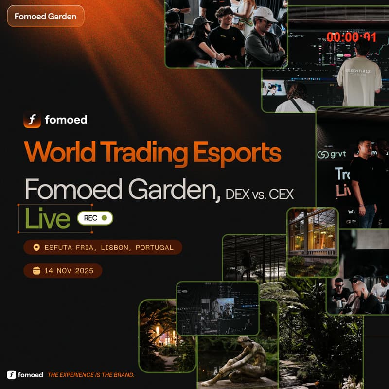 Cover Image for Trading Garden, Lisbon Live: DEX vs. CEX