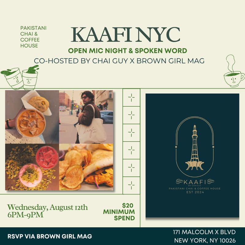 Cover Image for KAAFI NYC x BROWN GIRL MAG: OPEN MIC NIGHT