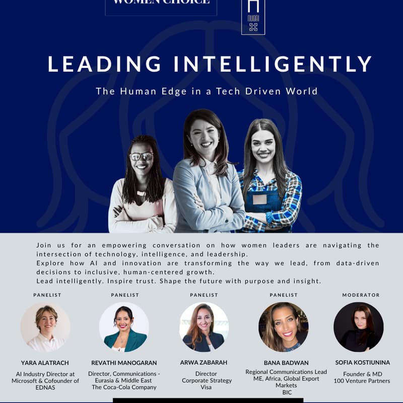 Leading Intelligently: The Human Edge in a Tech Driven World · Luma
