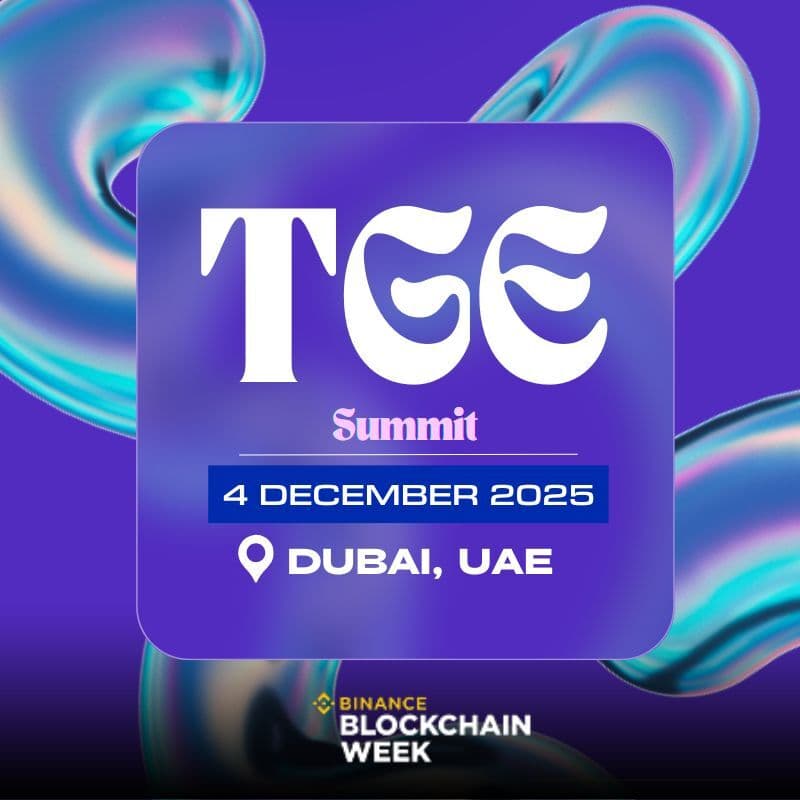 Cover Image for TGE Summit: Dubai 2025 Edition
