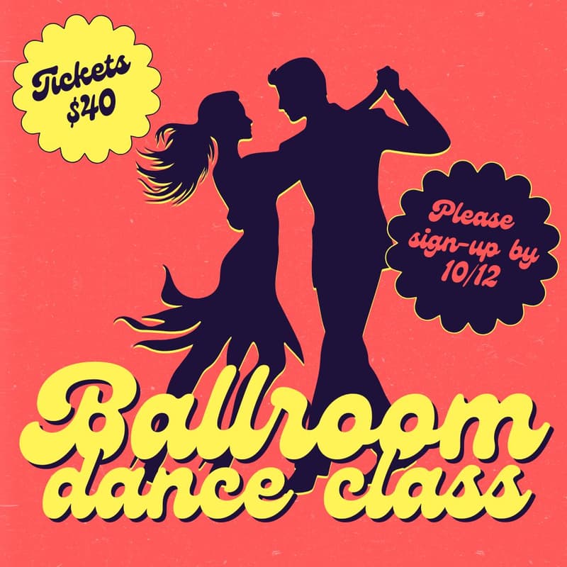 Cover Image for Ballroom Dancing Class