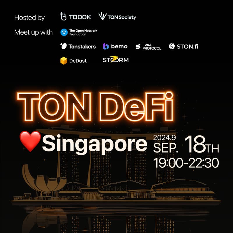 Cover Image for TON DeFi ❤️Singapore