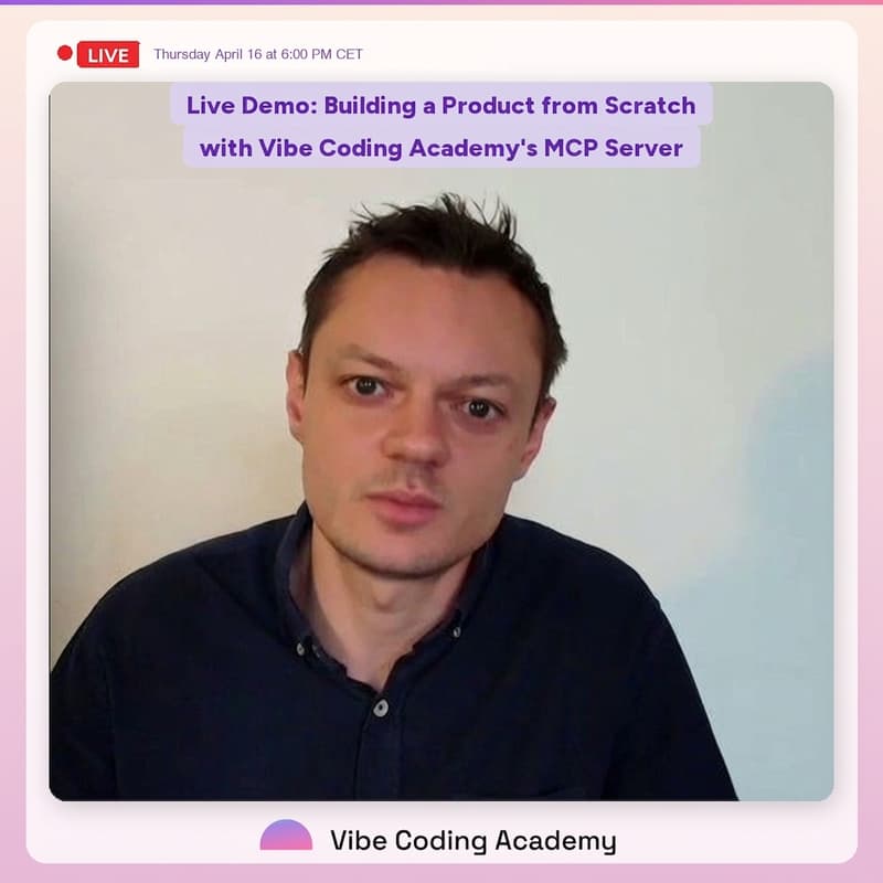 Cover Image for Live Demo: You Choose the App, I Build It Live in 1h with Claude Code