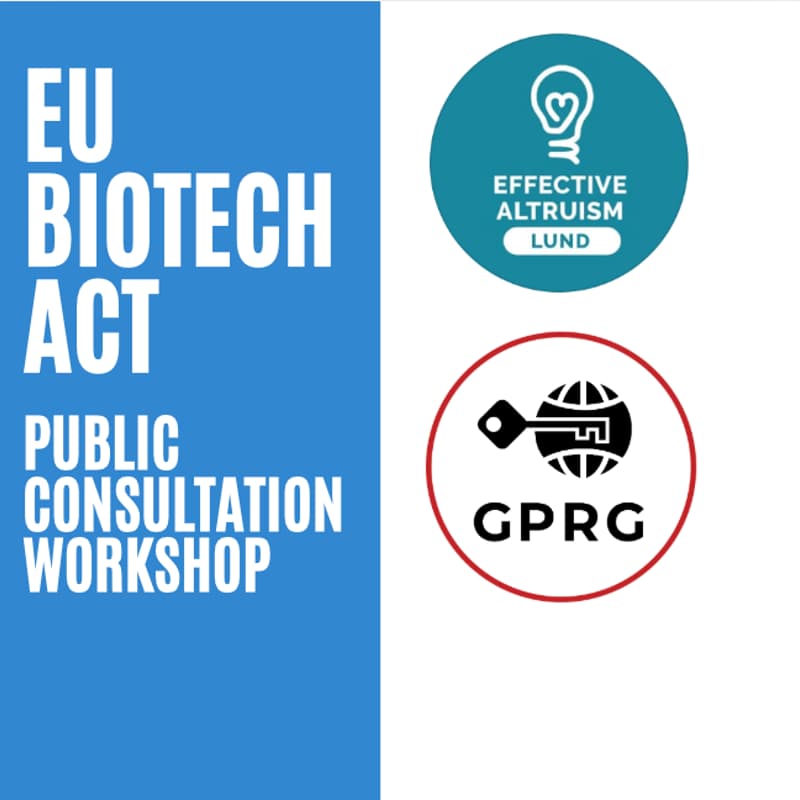 Cover Image for Help Impact EU Biosecurity & Alt-Protein Policy