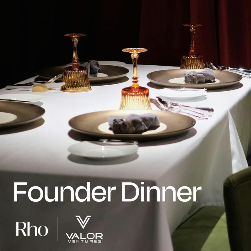 Cover Image for Founder Dinner [Hosted by Rho x Valor VC]
