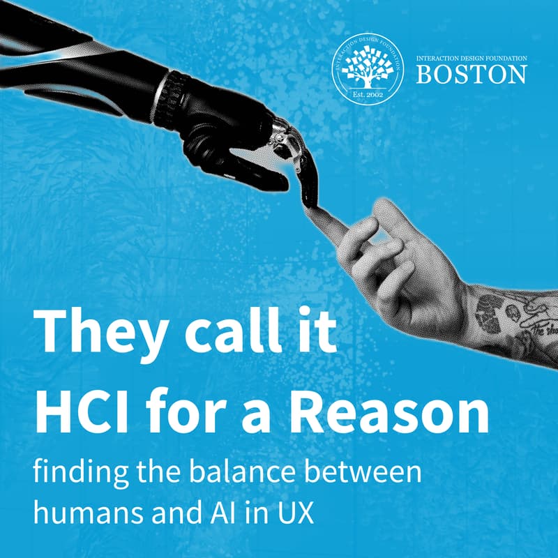 Cover Image for They call it HCI for a Reason: finding the balance between humans and AI in UX