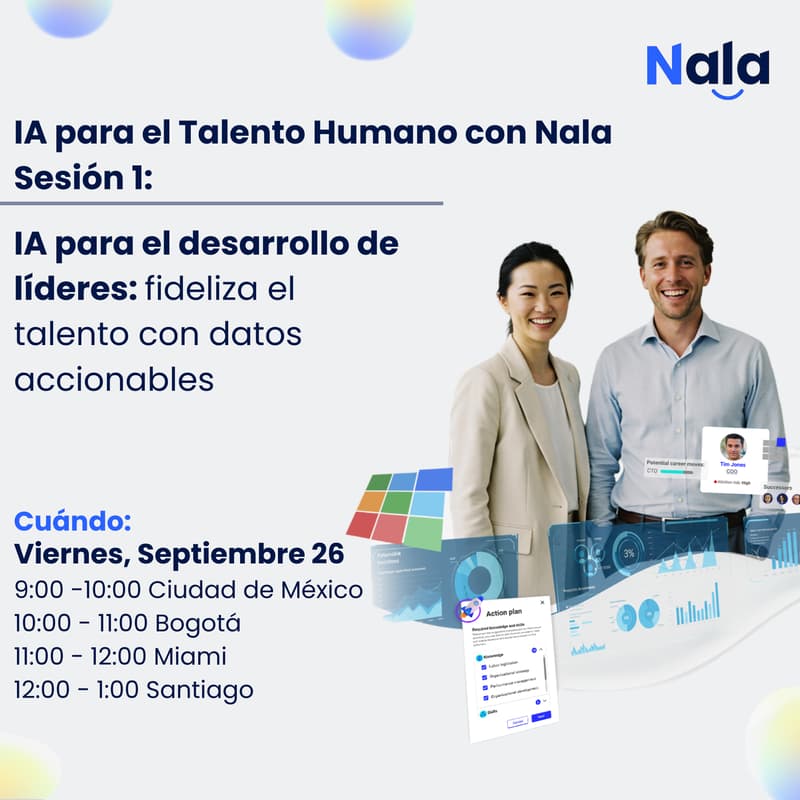 Cover Image for IA para el desarrollo de líderes: Fideliza el talento con datos accionables