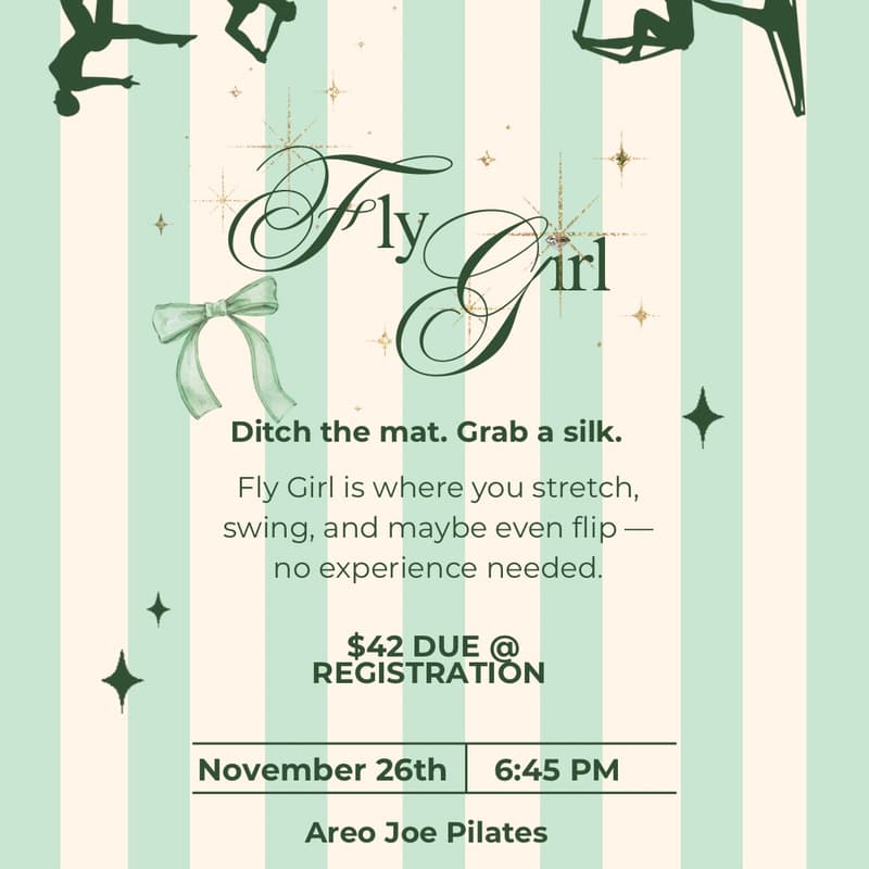 Cover Image for fly girl x aerial yoga🧘🏾‍♀️✨