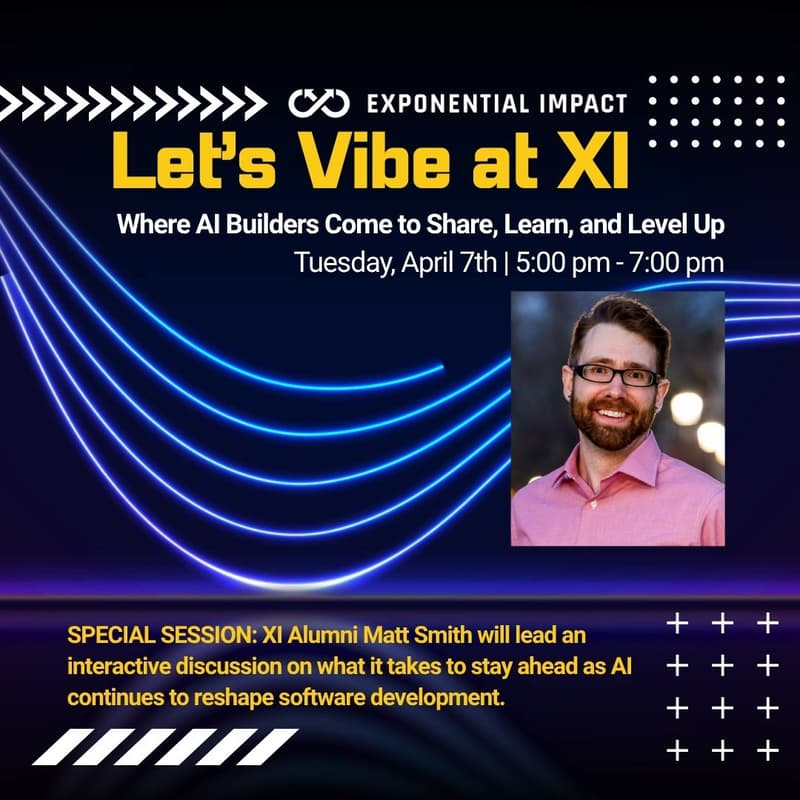 Cover Image for Let's Vibe at XI - April 7th