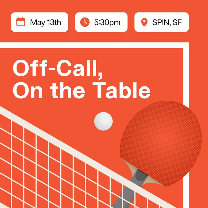 Cover Image for Off-Call, On the Table
