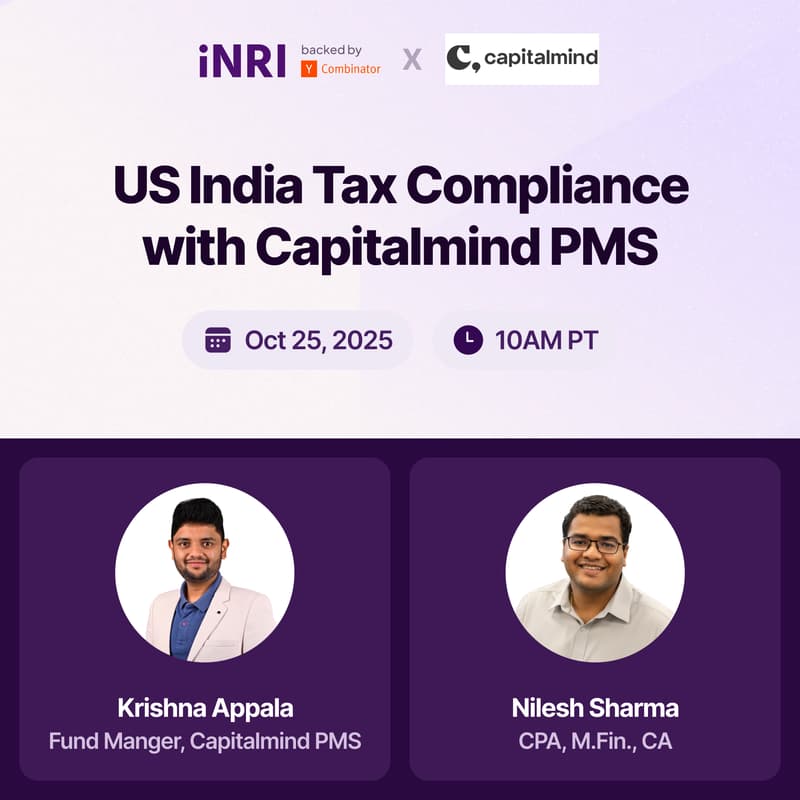 Cover Image for US India Tax Compliance with Capitalmind PMS