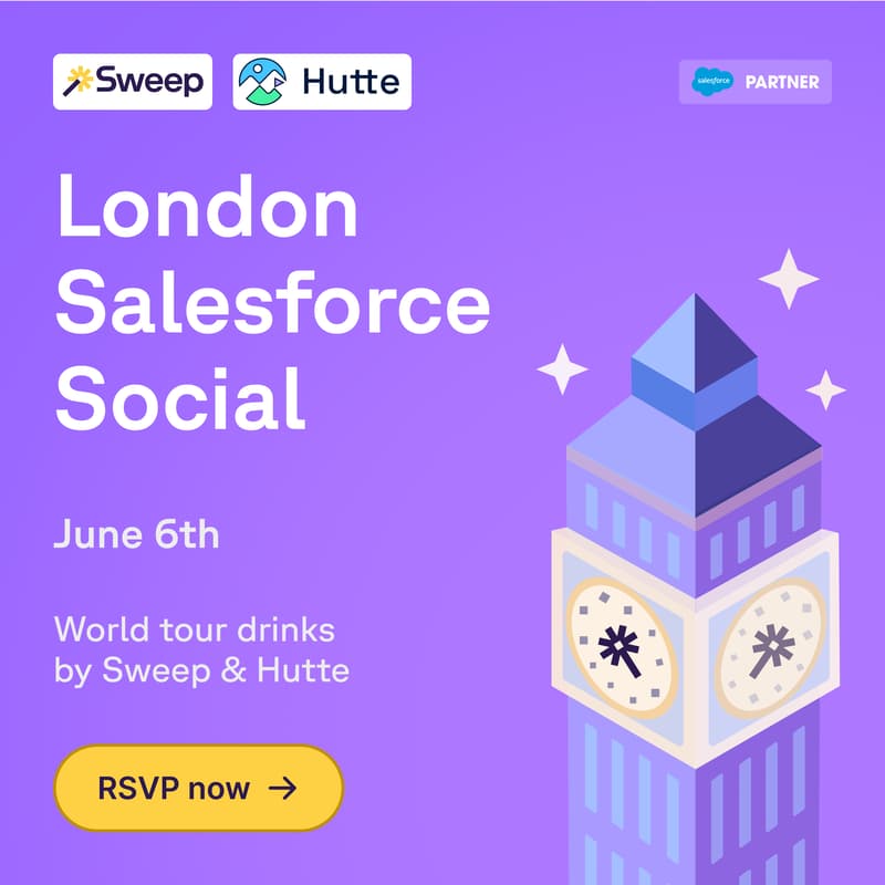 Cover Image for London Salesforce Social by Sweep and Hutte