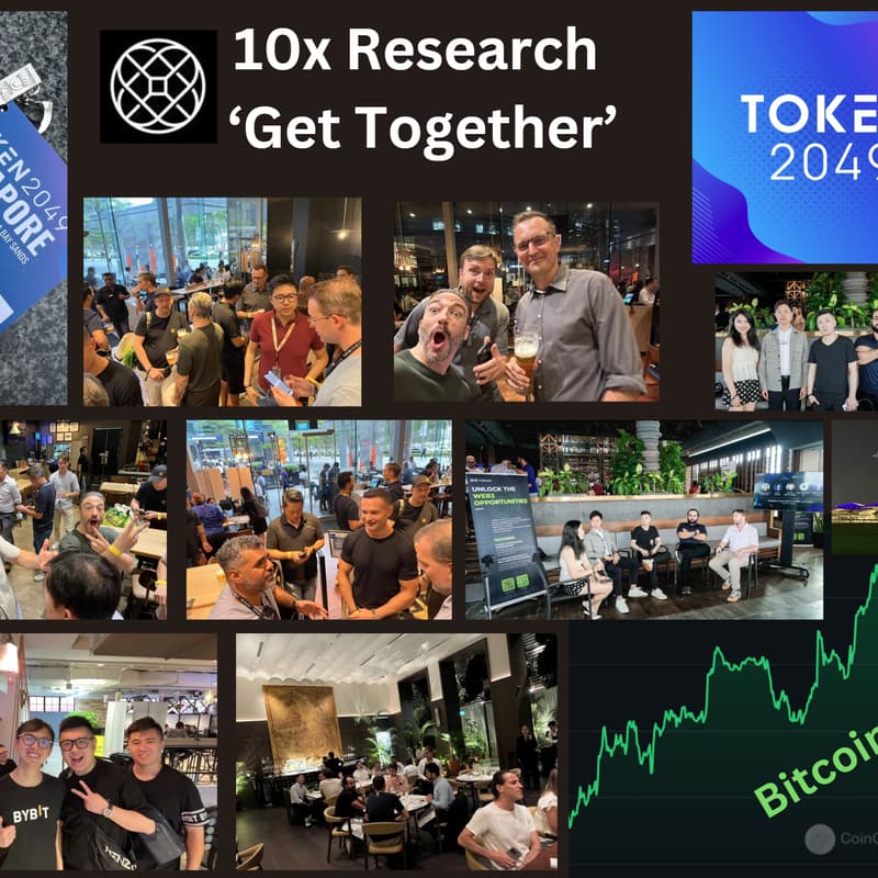Cover Image for 10x Research 'Get Together' Token2049 Singapore