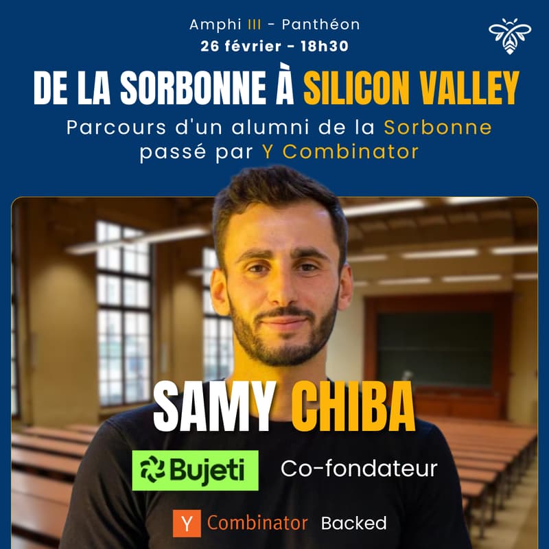 Cover Image for De la Sorbonne à la Silicon Valley : Parcours d'un alumni passé par Y Combinator