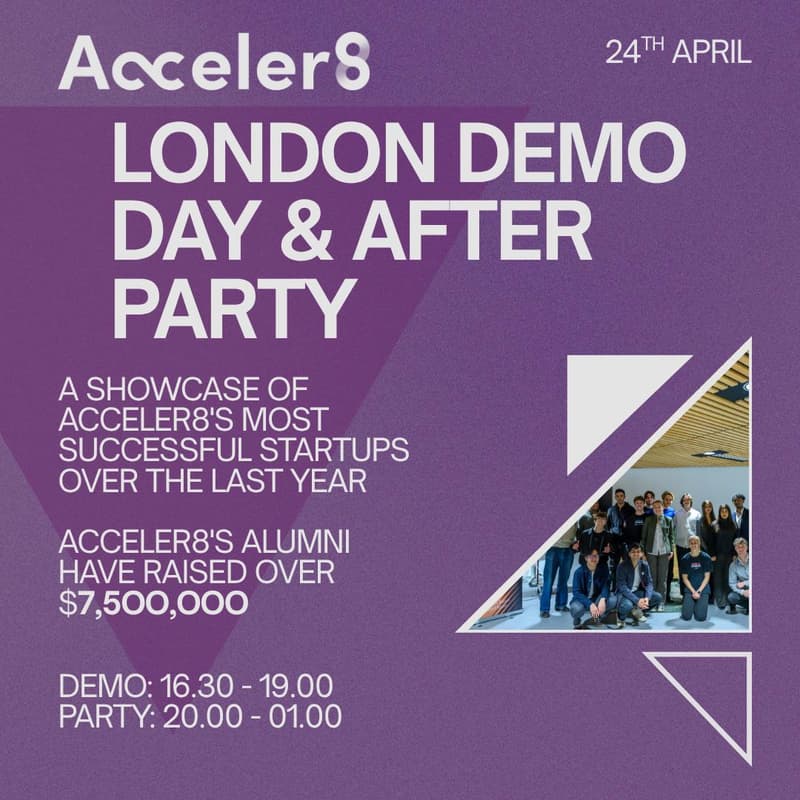 Cover Image for Acceler8 Demo Day & After Party