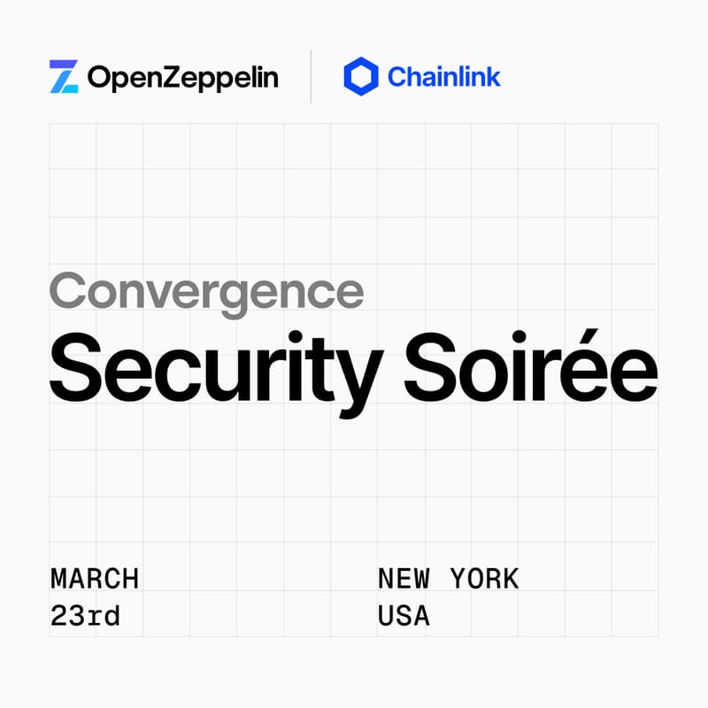 Cover Image for Convergence: Security Soirée | OpenZeppelin x Chainlink