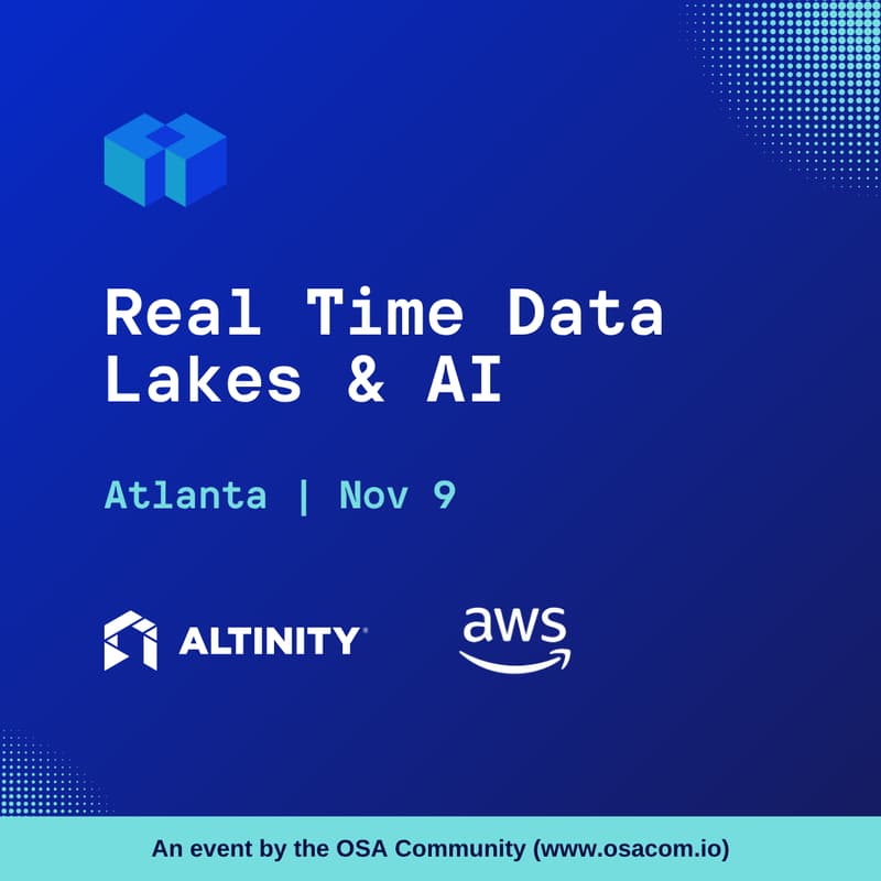 Cover Image for Real Time Data Lakes and AI