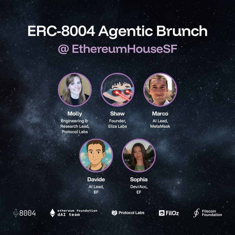 Cover Image for Agentic Brunch - ERC-8004