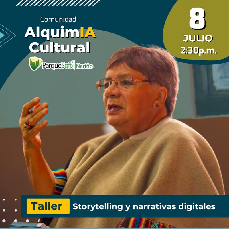 Cover Image for 8 de julio - Quinto encuentro AlquimIA Cultural