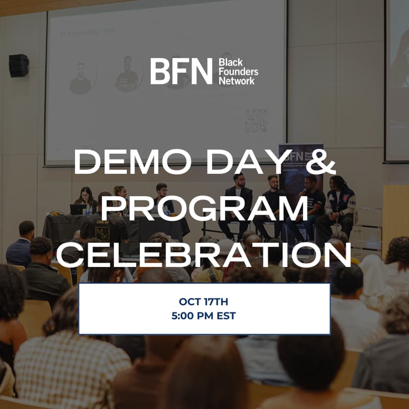 Cover Image for BFN 2025 Demo Day & Program Celebration