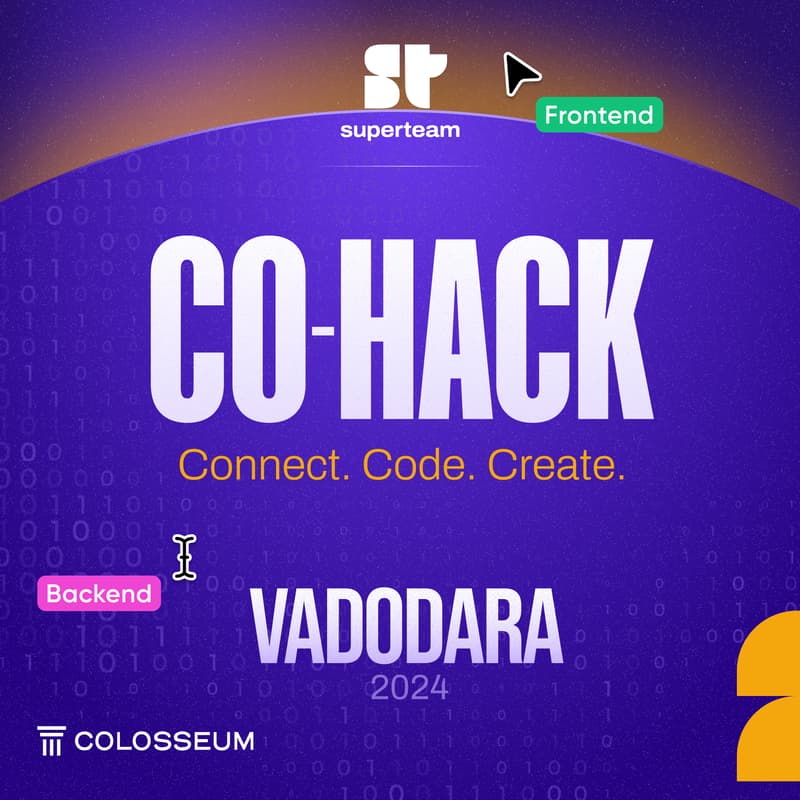 Cover Image for Co-Hack: Vadodara, India