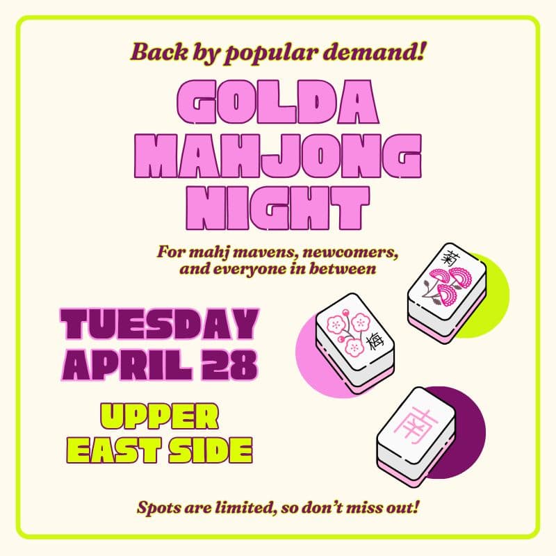 Cover Image for GOLDA Mahjong Night