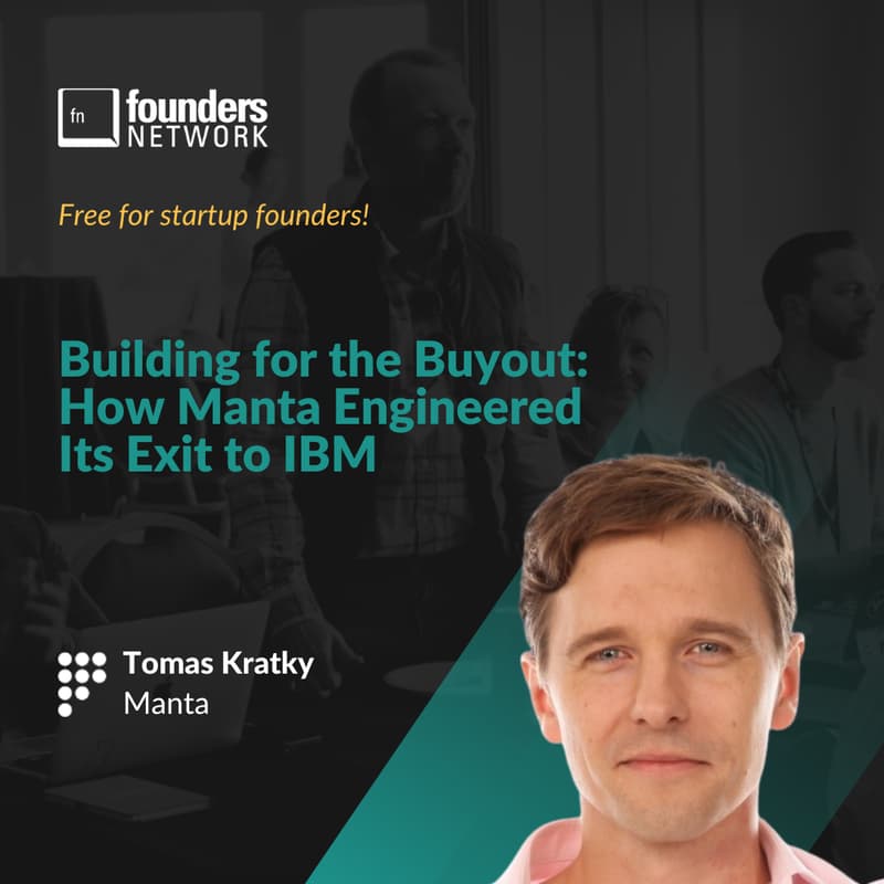 Cover Image for Building for the Buyout: How Manta Engineered Its Exit to IBM