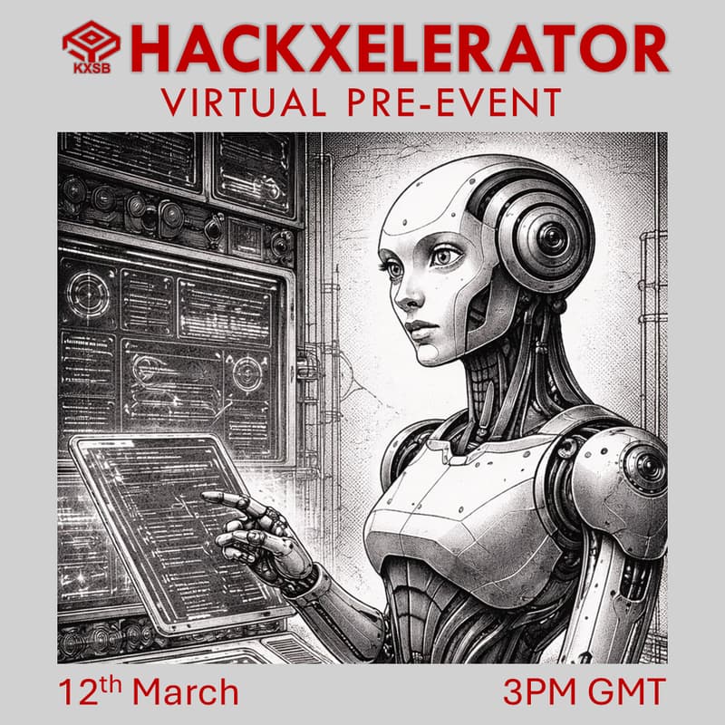 Cover Image for Agents and Robotics HackXelerator Virtual Pre-event