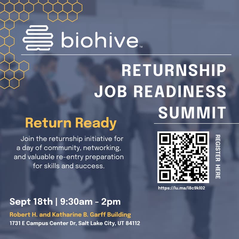 Cover Image for BioHive Returnship Community Summit: Skills for Success