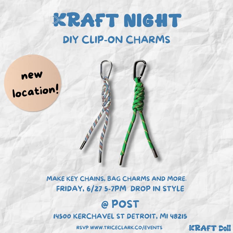 Cover Image for Kraft Night: DIY Clip-on Charms