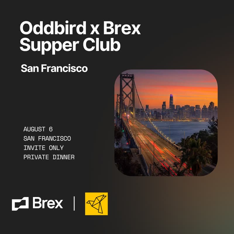 Cover Image for OddBird VC x Brex Supper Club