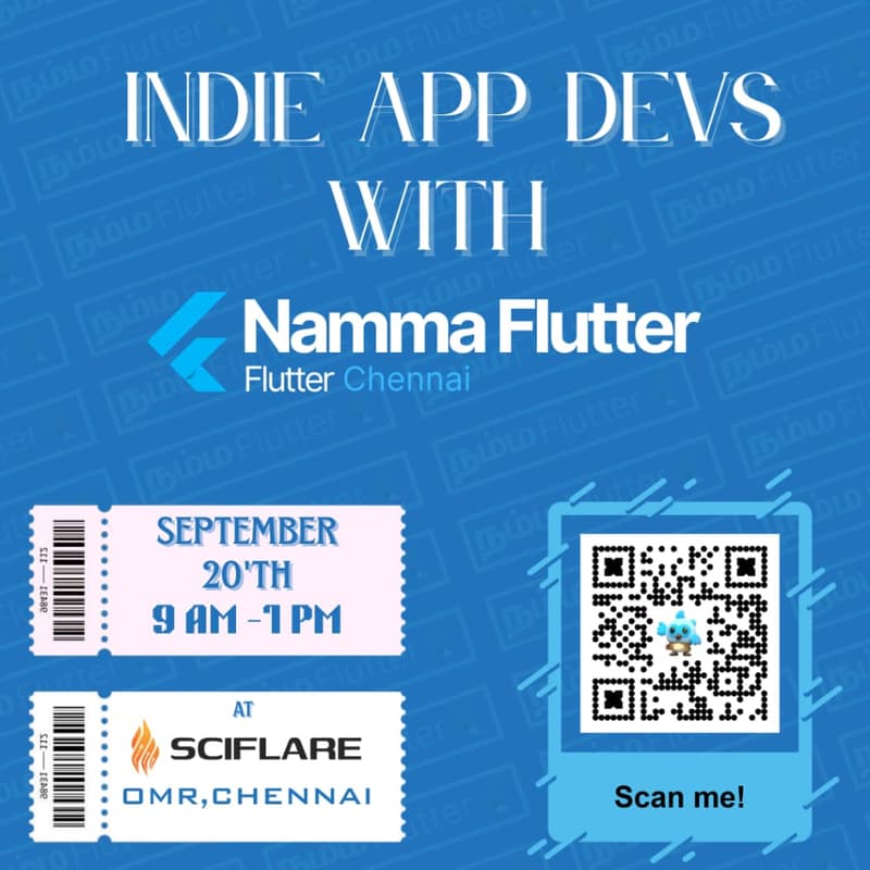 Cover Image for Indie App Development with Flutter