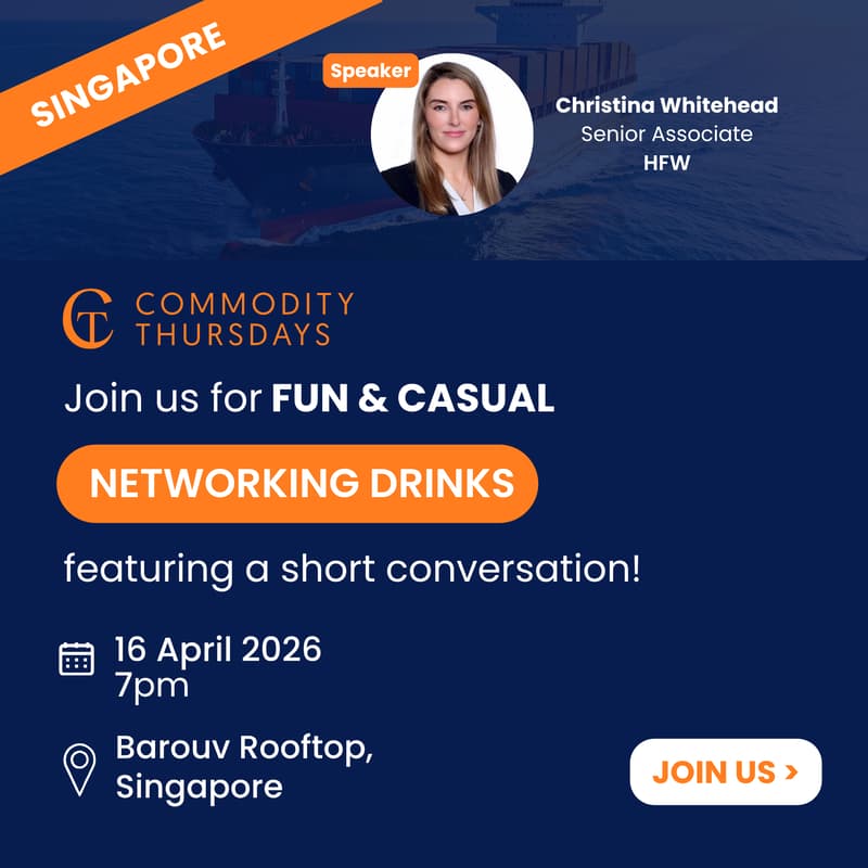 Cover Image for CommodityThursdays Singapore - 16th April