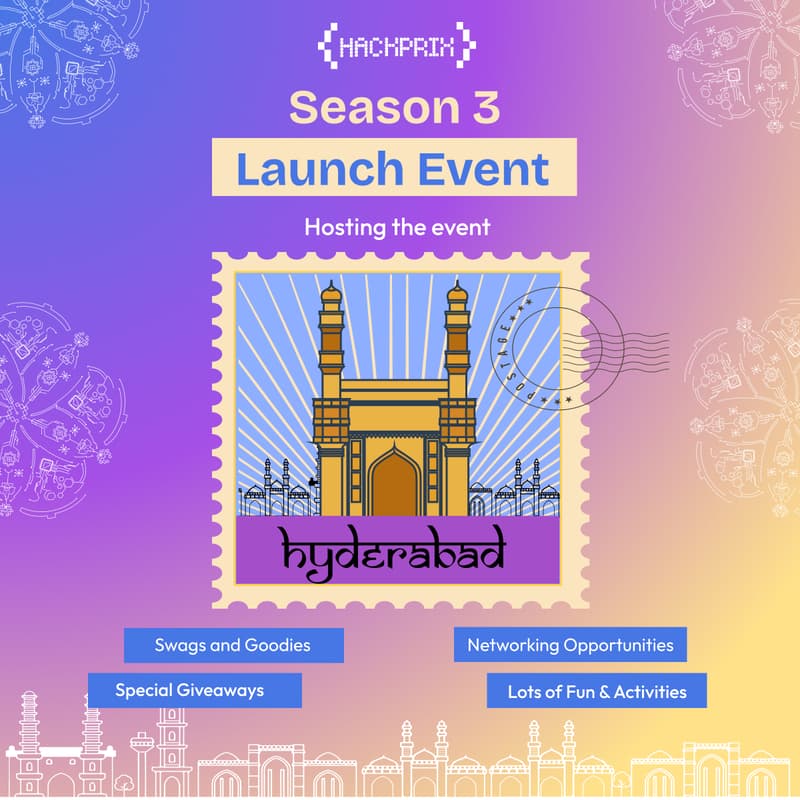 Cover Image for HackPrix Season 3 - Launch Event