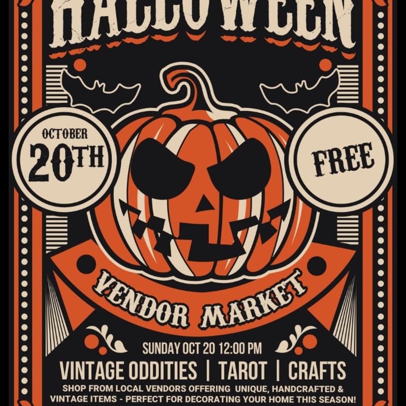 Cover Image for Halloween Vendor Market