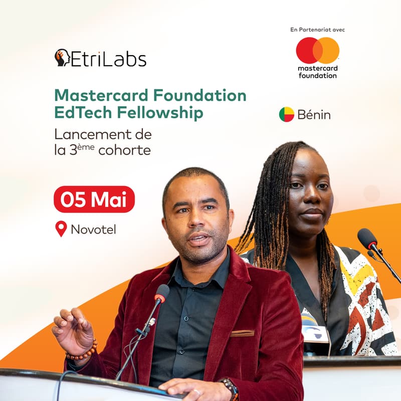 Cover Image for Lancement de la Cohorte 3 du Mastercard Foundation EdTech Fellowship - Bénin