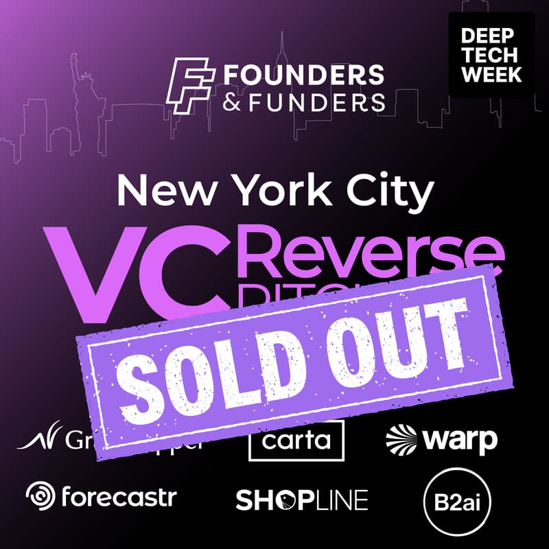 Cover Image for Founders & Funders: NYC VC Reverse Pitch
