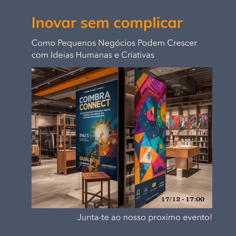 Cover Image for Inovar Sem Complicar: Como Pequenos Negócios Podem Crescer com Ideias Humanas e Criativas