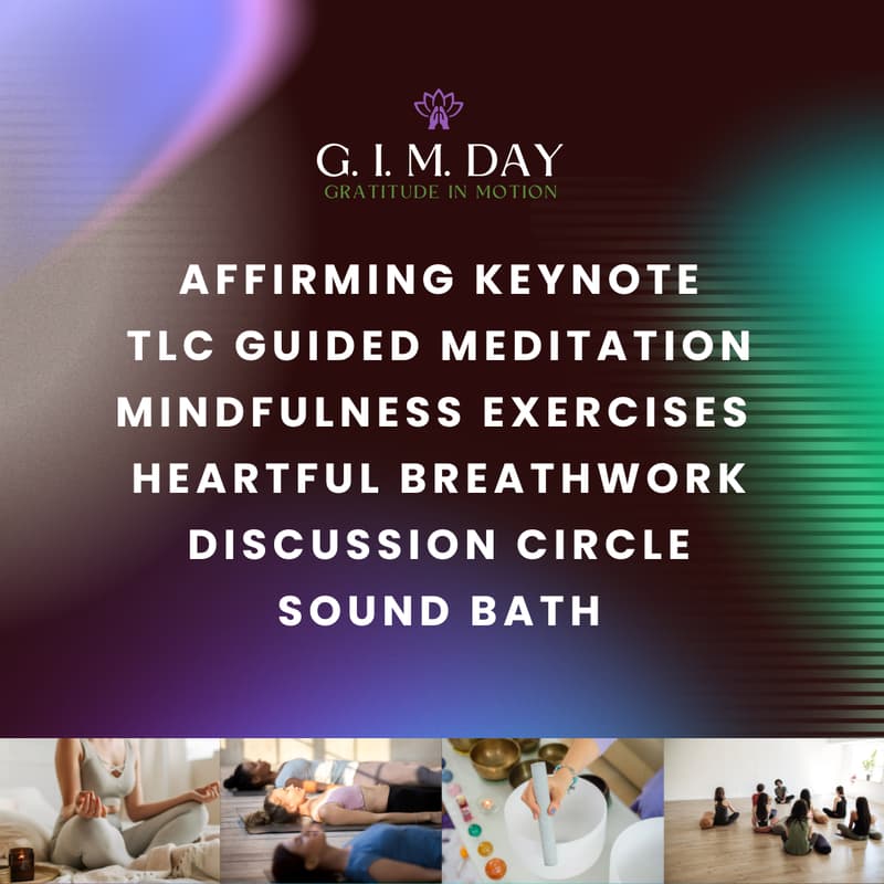 Cover Image for G. I. M. Day Urban Retreat by Gratitude In Motion (Toronto)