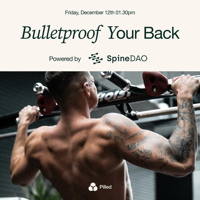 Cover Image for Spine DAO presents - Physio with Martin Lowe - Bulletproof Your Back