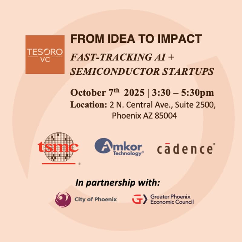 Cover Image for IDEA TO IMPACT; Accelerating AI + SEMI Startups (During SEMICON West - PHX)