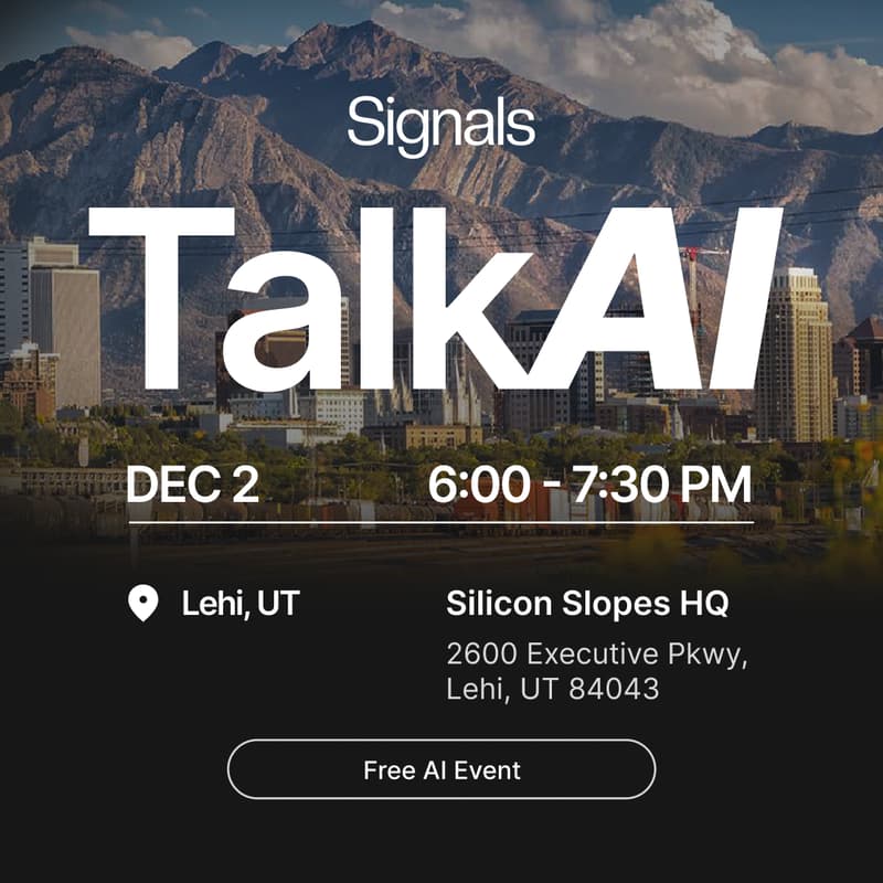 Cover Image for TalkAI | A Leadership + AI Event That Actually Delivers Substance
