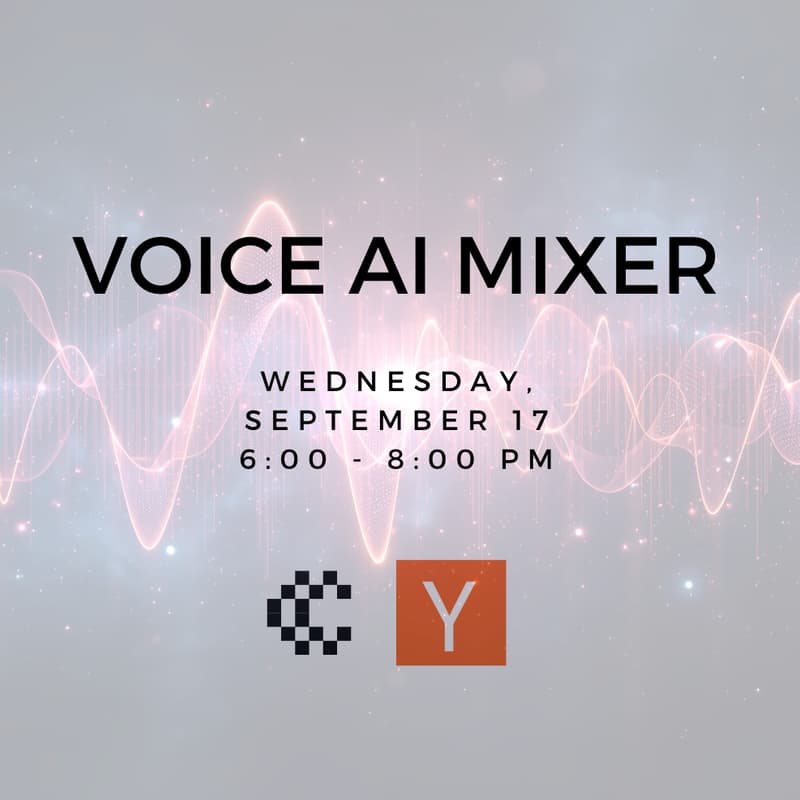 Cover Image for YC x Cartesia Voice AI Mixer