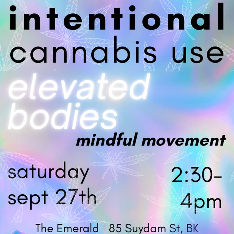 Cover Image for intentional cannabis use: elevated bodies