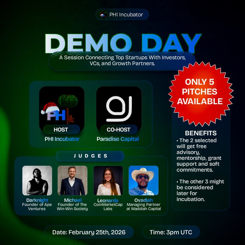 Cover Image for PHi Incubator & PCVentures Demo Day