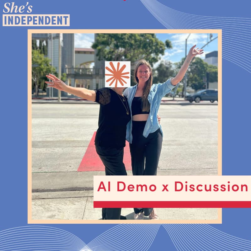 Cover Image for AI Demo + Discussion (all experience levels welcome)