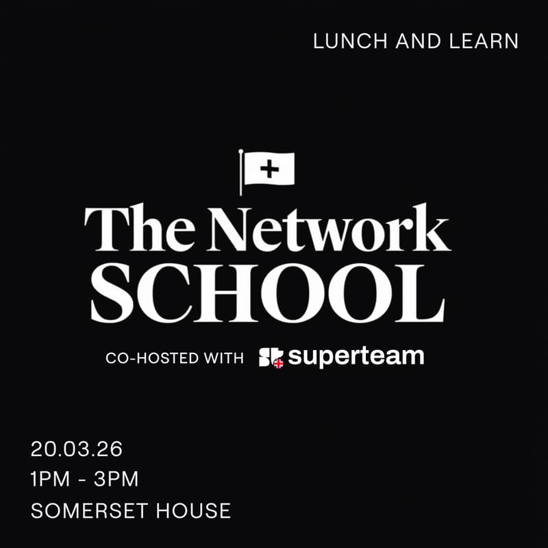 Cover Image for Network School : Lunch & Learn at Somerset House