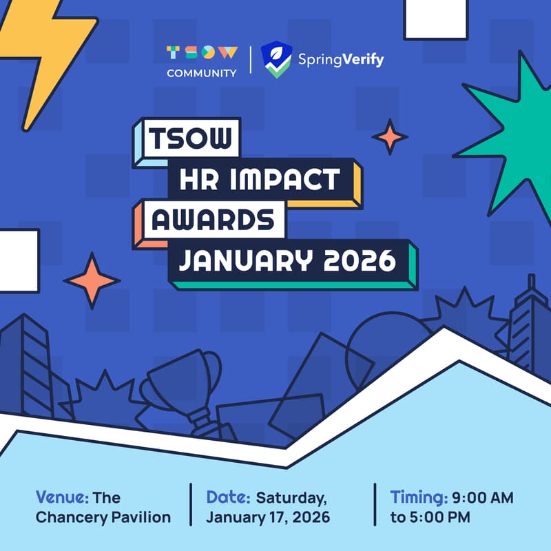 Cover Image for TSOW HR Impact Awards | January 2026 in Bangalore