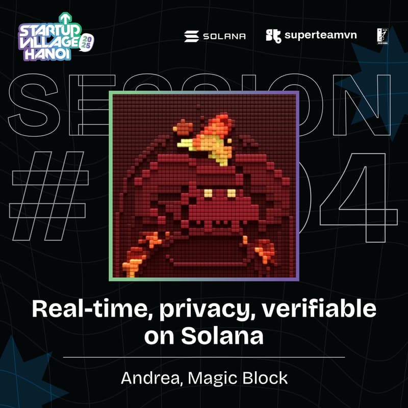 Cover Image for MagicBlock - Real-time, privacy, verifiable on Solana
